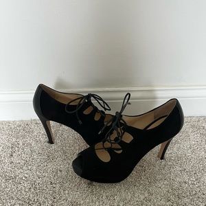Talbots Erica2 Black Heels